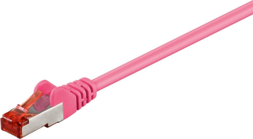 CAT 6 patch cable S/FTP (PiMF) magenta