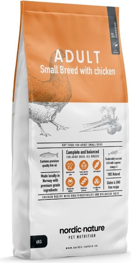 Adult Small Breed Tørrfôr til hund 6 kg