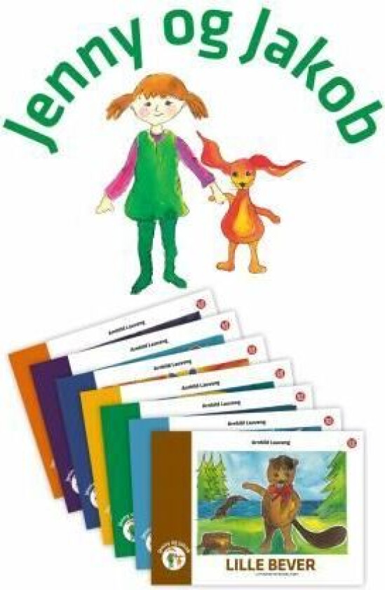 Jenny og Jakob-serien av Arnhild Lauveng