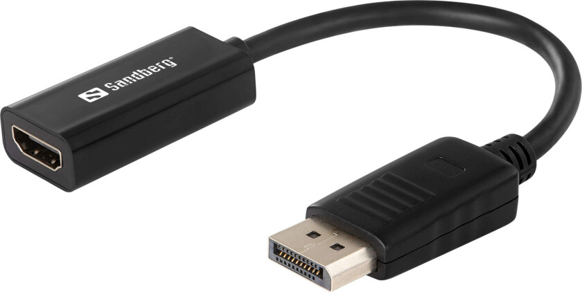 Kabel DisplayPort - HDMI 0,1 m czarny (50828)