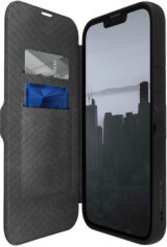 Raptic X-Doria Urban Folio Case iPhone 14 Plus case with flip cover black