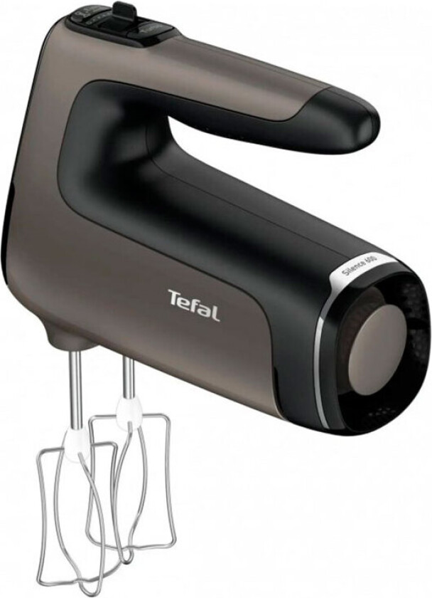 TEFAL HT650E38 PowerMix Silence Hand Mixer 600 W Number of speeds 5 Turbo mode Black/Grey