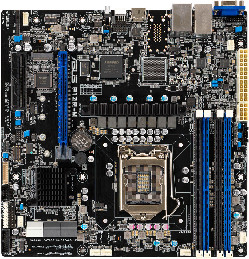 Asus P12r-m Mikro Atx Hovedkort