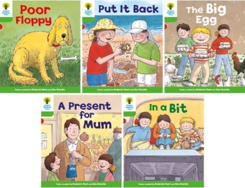 Oxford Reading Tree: Biff, Chip and Kipper Stories: Oxford Level 2: First Sentences: Mixed Pack 5 av RODERICK HUNT