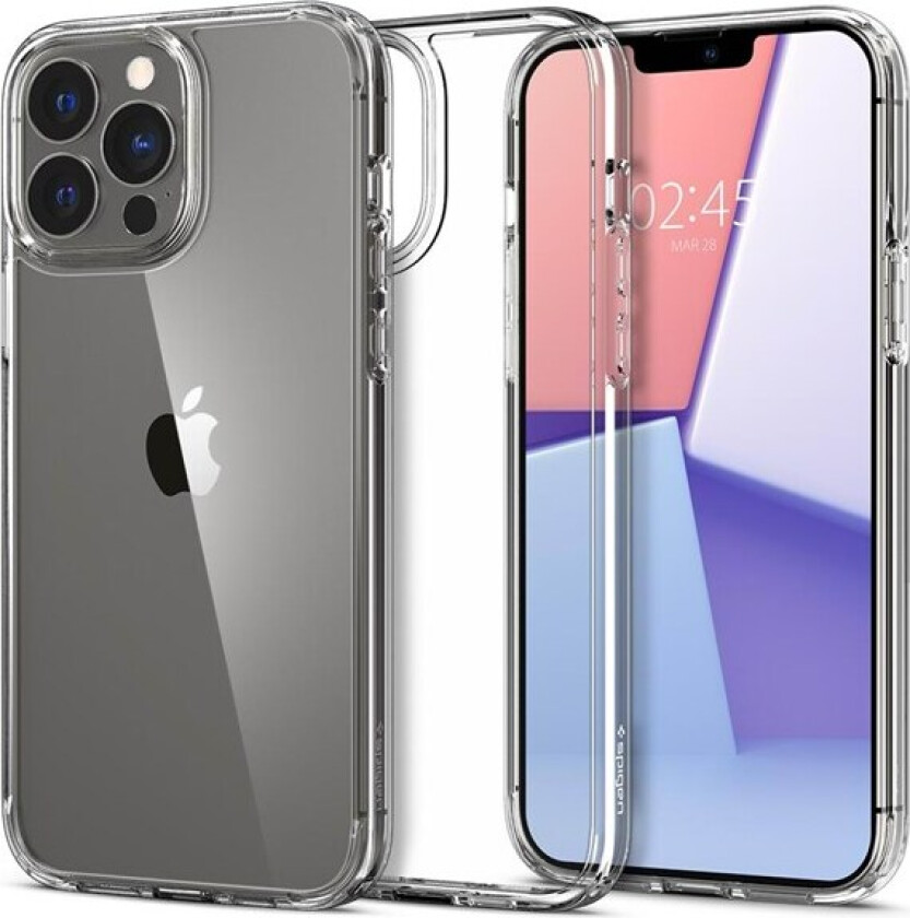 iPhone 13 Pro Max Ultra Hybrid Bakdeksel - Gjennomsiktig