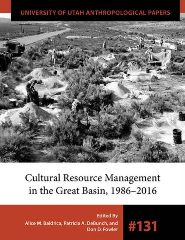 Cultural Resource Management in the Great Basin 1986-2016 av Alice M. Baldrica, Patricia A. DeBunch, Don D. Fowler
