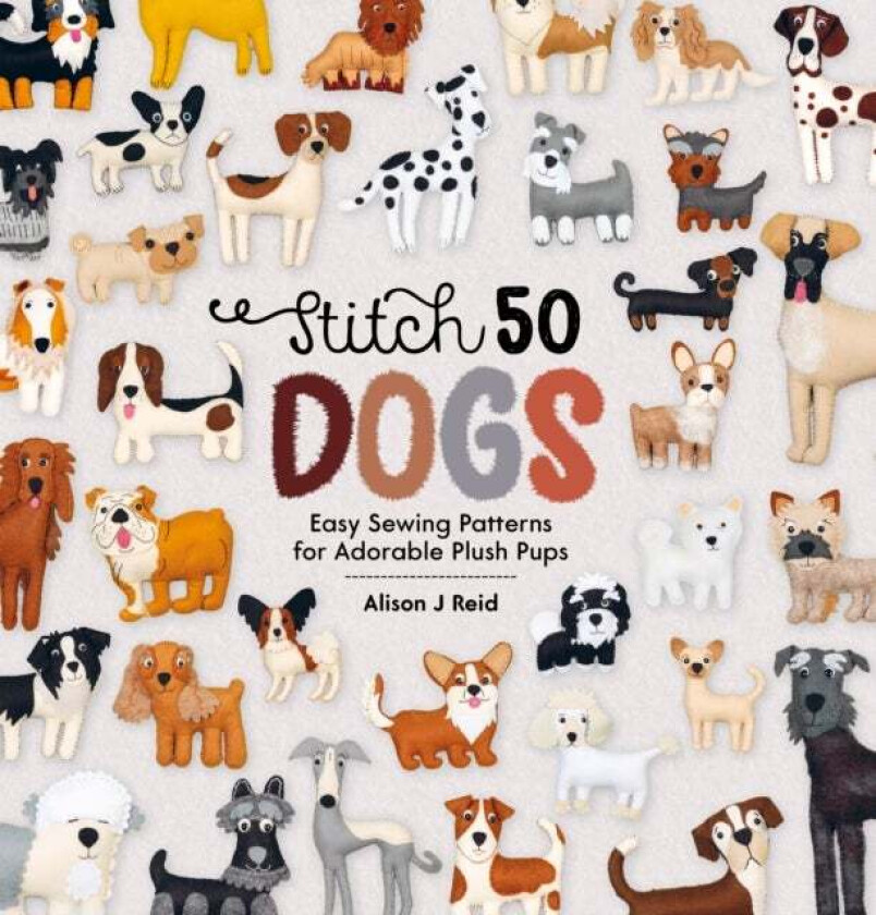 Stitch 50 Dogs av Alison Reid