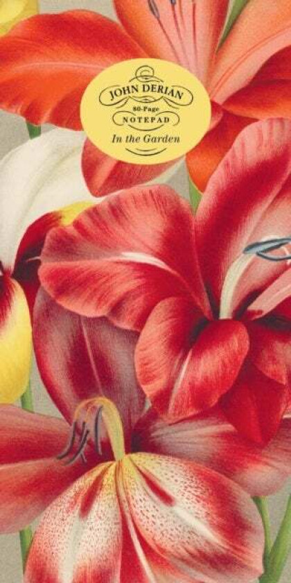 John Derian Paper Goods: In the Garden 80-Page Notepad av John Derian