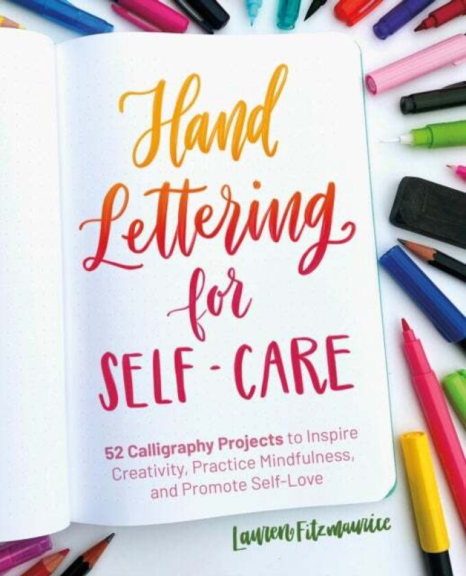 Hand Lettering For Self-care av Lauren Fitzmaurice