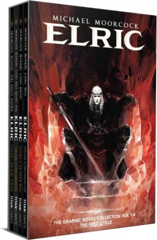 Michael Moorcock&#039;s Elric 1-4 Boxed Set av Julien Blondel