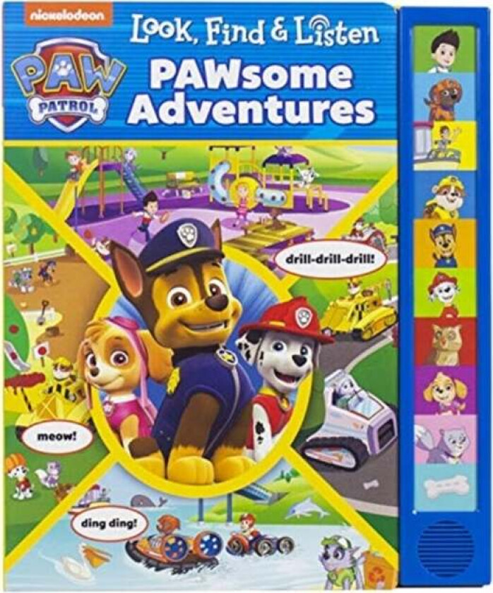 Paw Patrol Look Find & Listen Sound Book