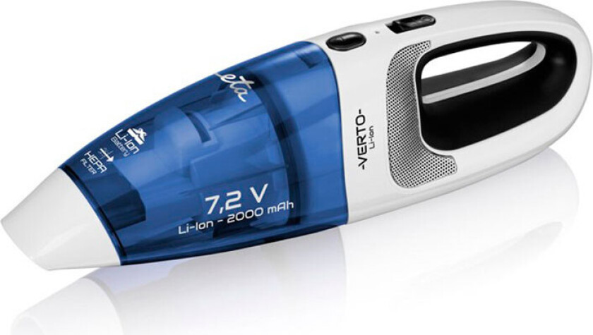 ETA144290000, Tørr & våt, HEPA, Syklonisk, Teppe, Hardt Gulv, Møbeltrekk, Uten pose, Blå, Hvit