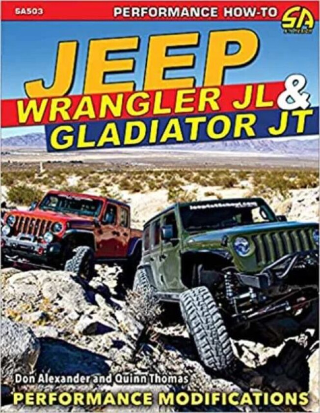 Jeep Wrangler JL & Gladiator JT av Don Alexander, Quinn Thomas