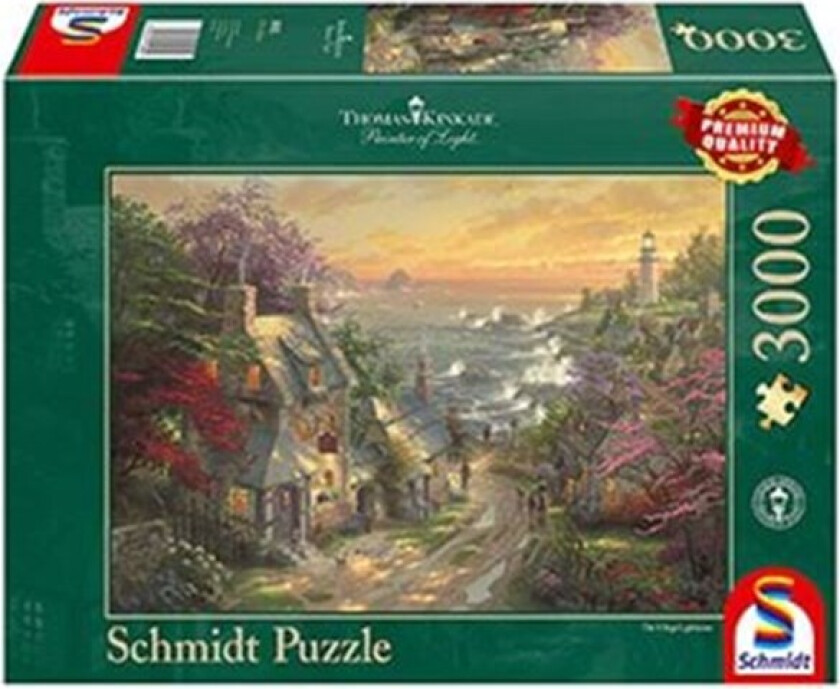 Thomas Kinkade - Hamlet at the Lighthouse