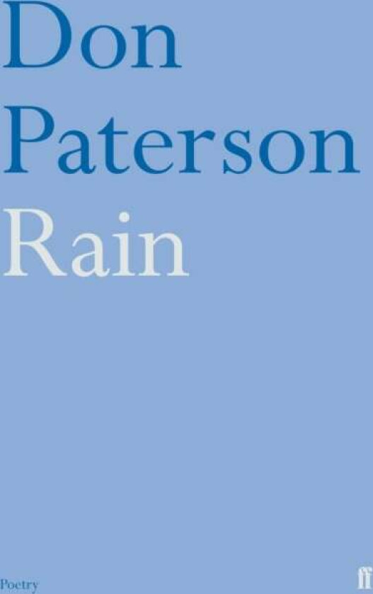 Rain av Don Paterson
