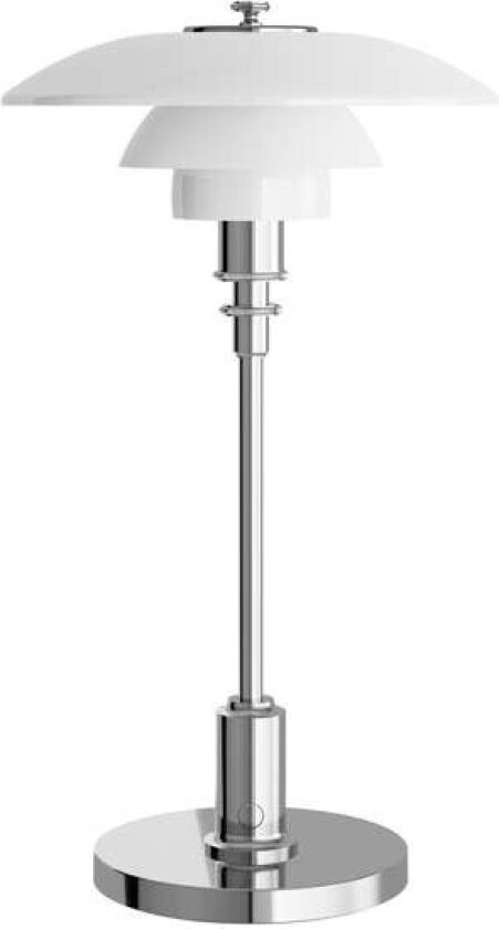 - PH 2/1 Portable Bordlampe High Lustre Chrome Plated
