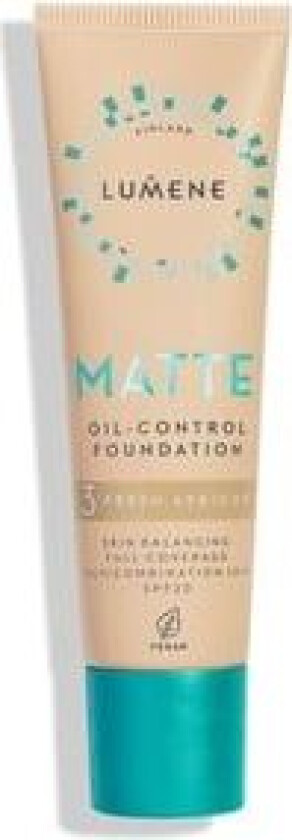 Matte Oil-Control Foundation 3 Fresh Apricot