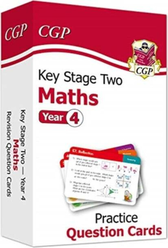 KS2 Maths Year 4 Practice Question Cards av CGP Books