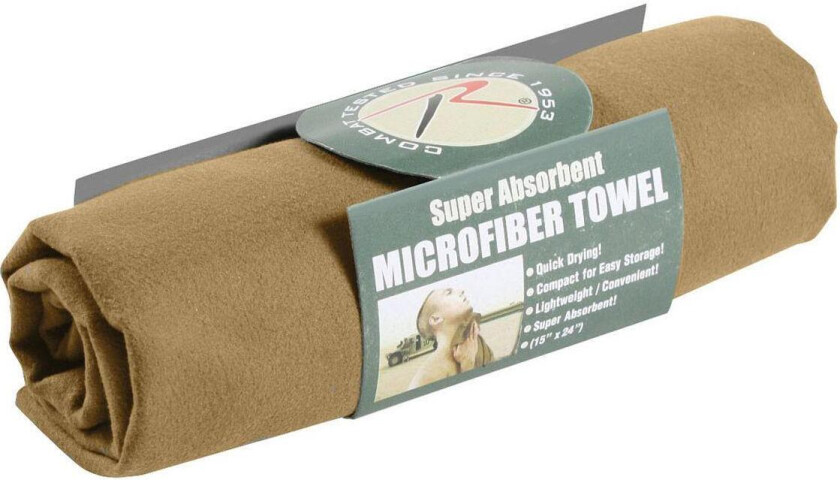 Rapid-drying towel 75x125cm Coyote Brown