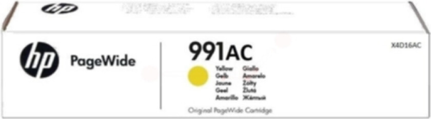991AC Blekkpatron gul