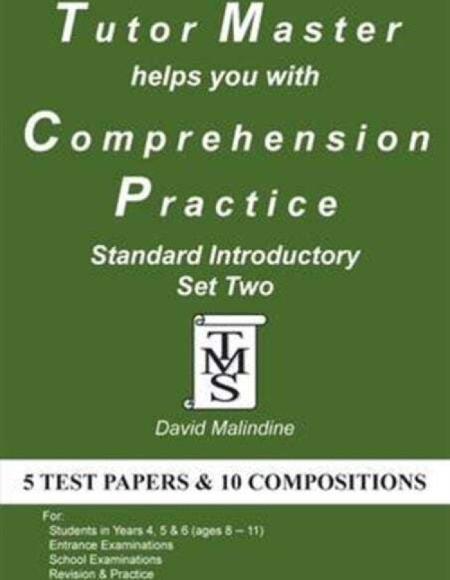 Tutor Master Helps You with Comprehension Practice - Standard Introductory Set Two av David Malindine