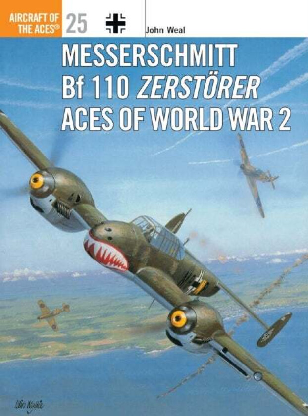 Messerschmitt Bf 110 Zerstoerer Aces of World War 2 av John (Aviation author/artist) Weal