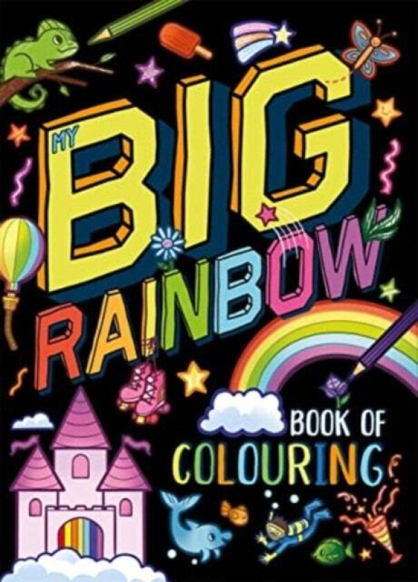 My Big Rainbow Book of Colouring av Igloo Books