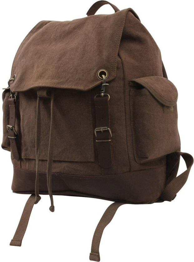 Vintage Expedition Backpack Brown