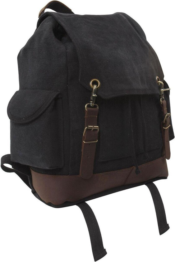 Vintage Expedition Backpack Black