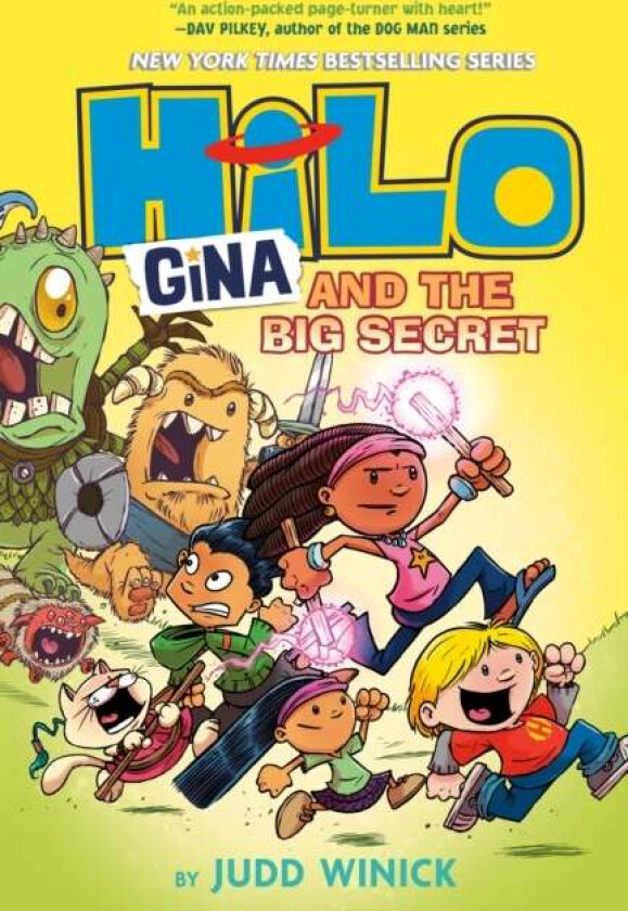 Hilo Book 8: Gina and the Big Secret av Judd Winick