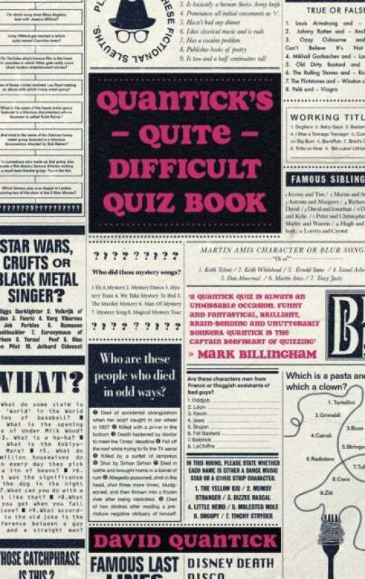 Quantick's Quite Difficult Quiz Book av David Quantick