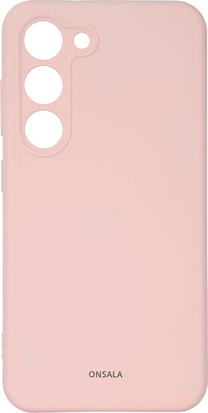 Samsung Galaxy S23 Silikon Deksel - Chalk Pink