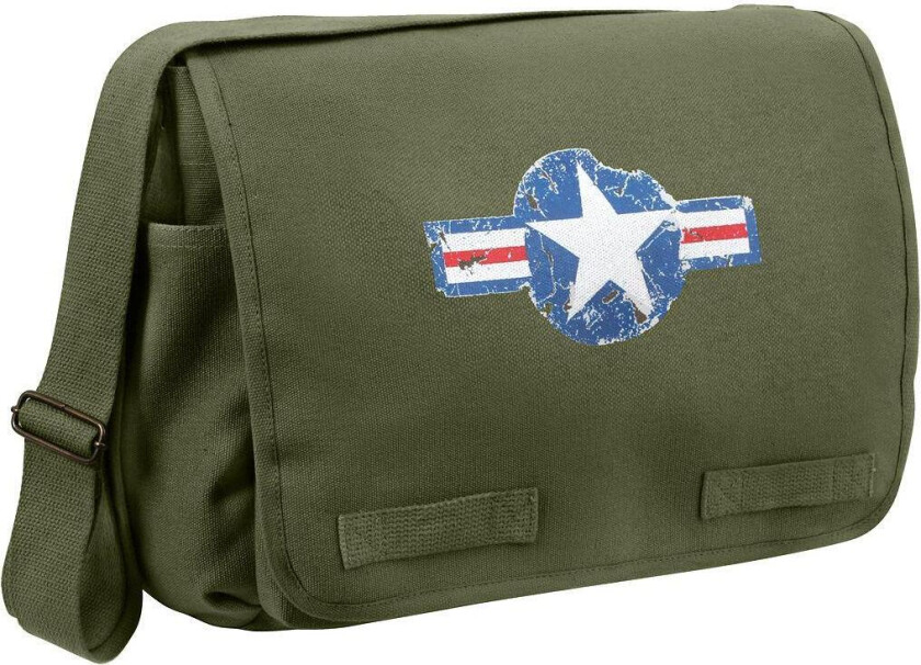 Heavyweight Messenger Bag Olive / Air Corp