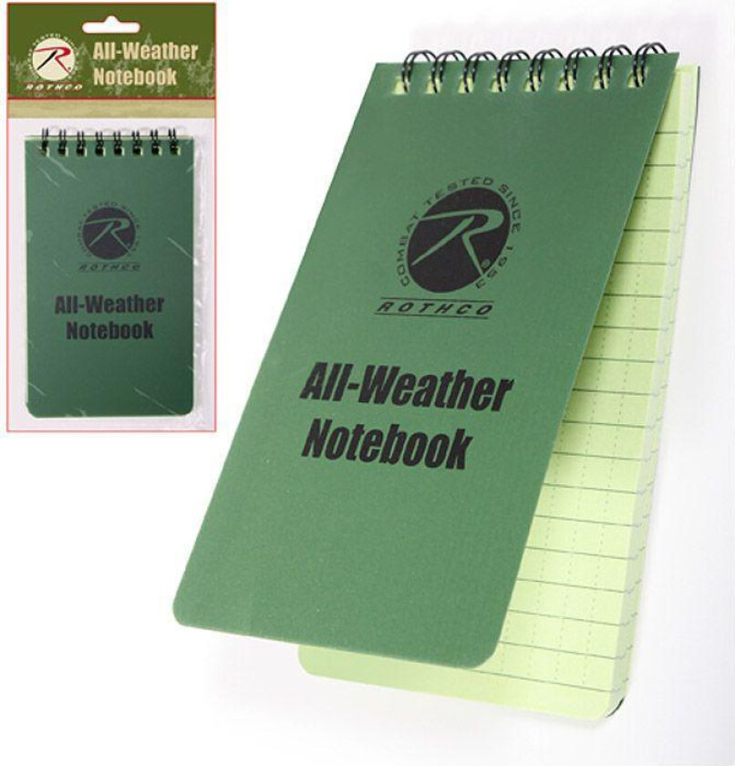 All Weather Notebook Olive