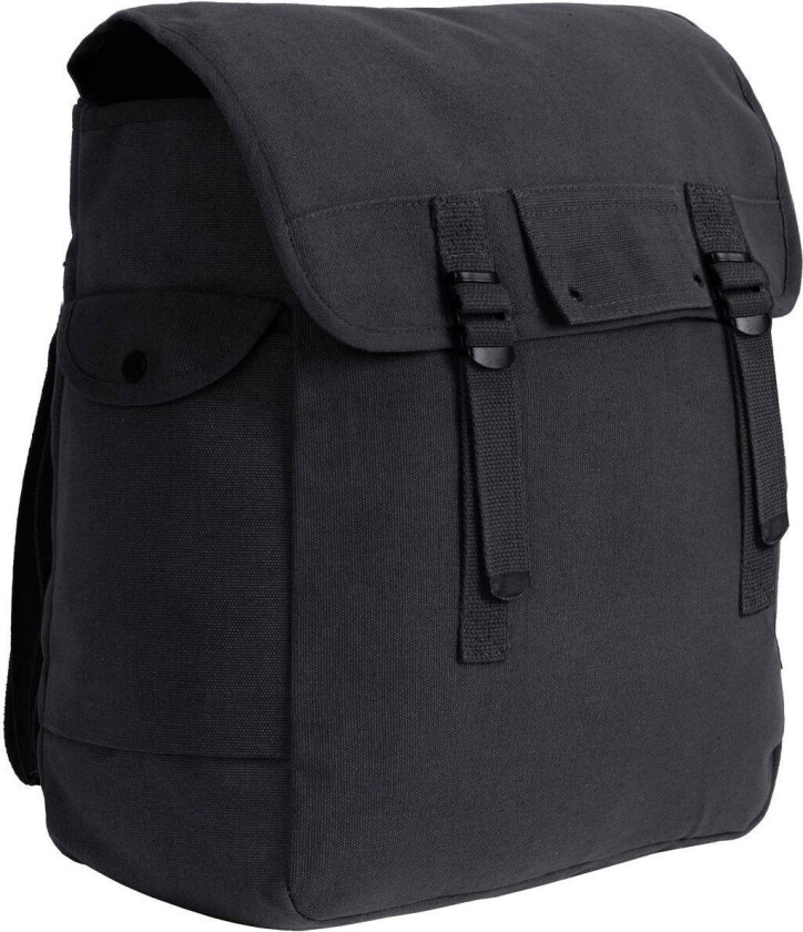 Large Musette Backpack- 18 liter Black