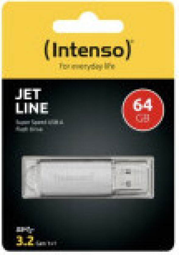 Minnestasjon flash usb3.2 64gb/3541490, Intenso