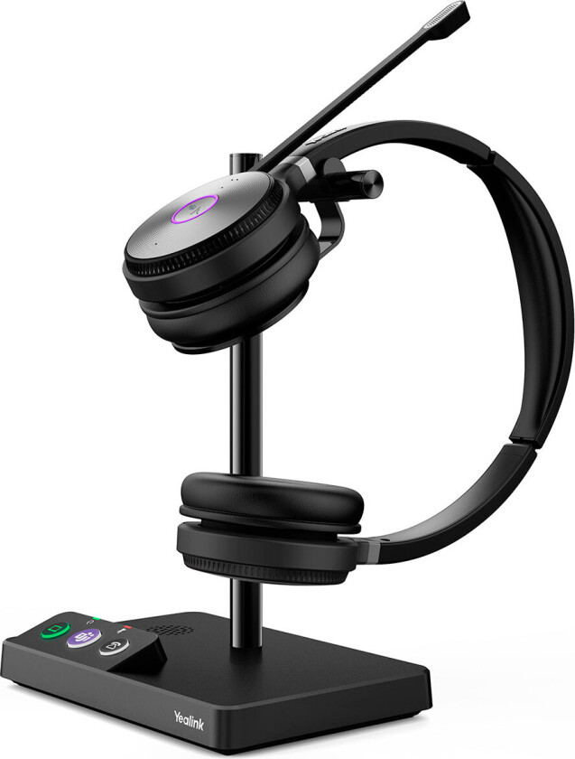 WH62 Dual - For Microsoft Teams - hodesett - on-ear - DECT - trådløs - Certified for Microsoft Teams