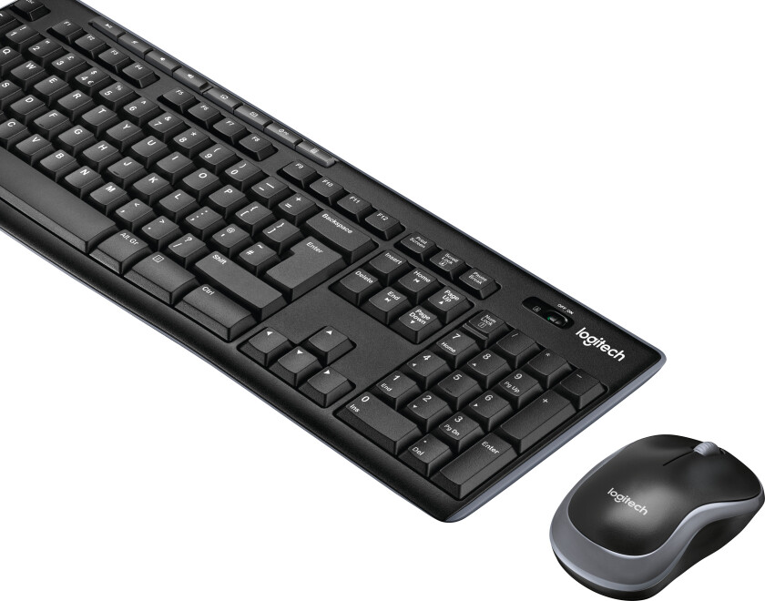 Wireless Combo Mk270 Combo Nordisk Tastatur- Og Mussett