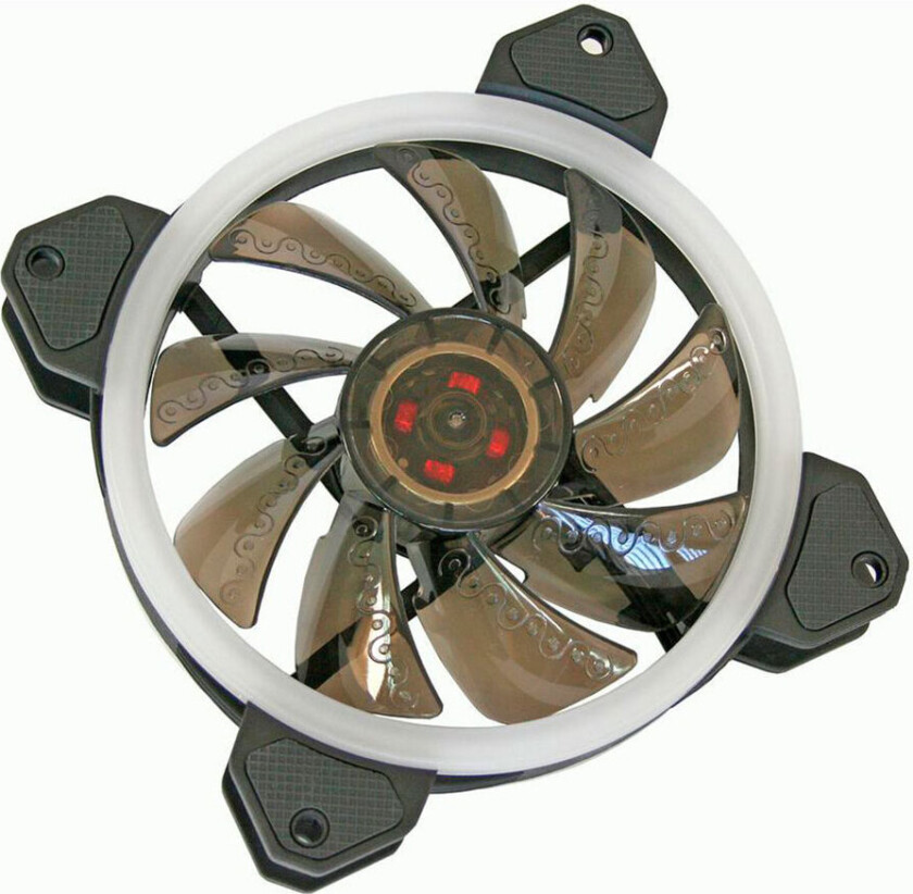 Silent Fan LED Series 120 RGB - Kabinettvifte - 120 mm