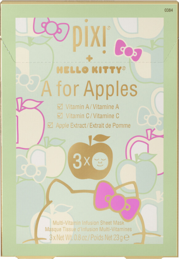 + Hello Kitty - A for Apples Sheet-Mask