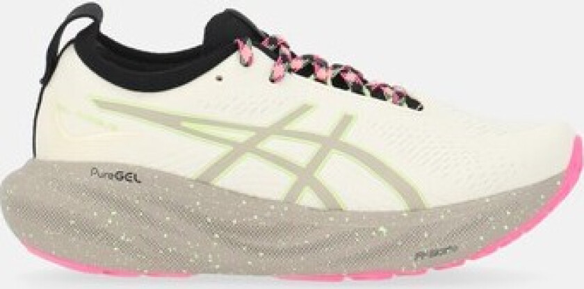 Asics Gel-Nimbus 25 TR, løpesko, dame Nature Bathing/lime