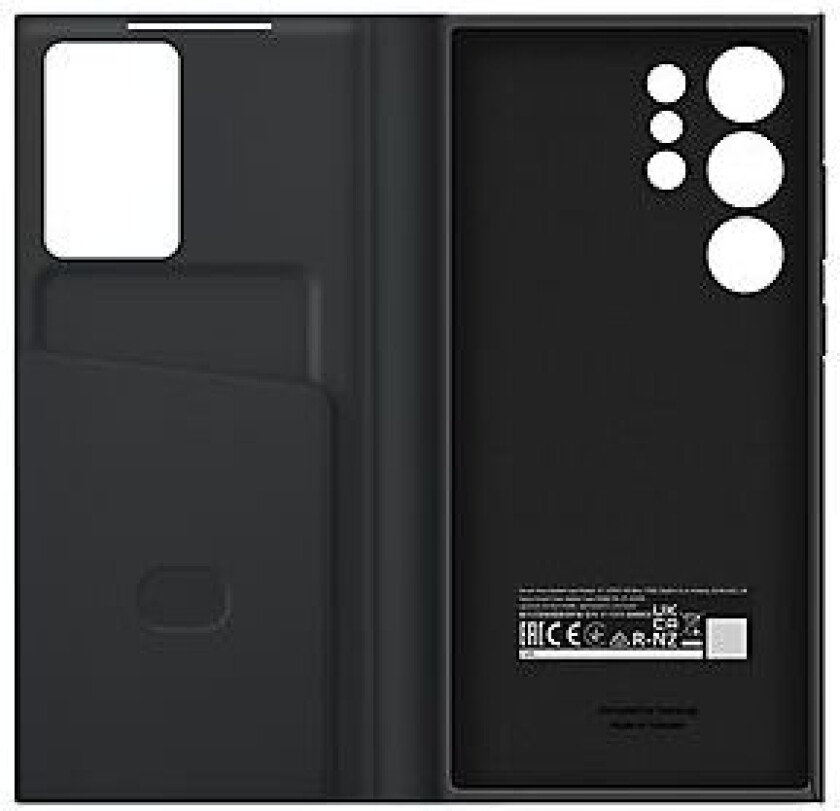 Smart View Wallet Case Galaxy S23 Ultra Svart