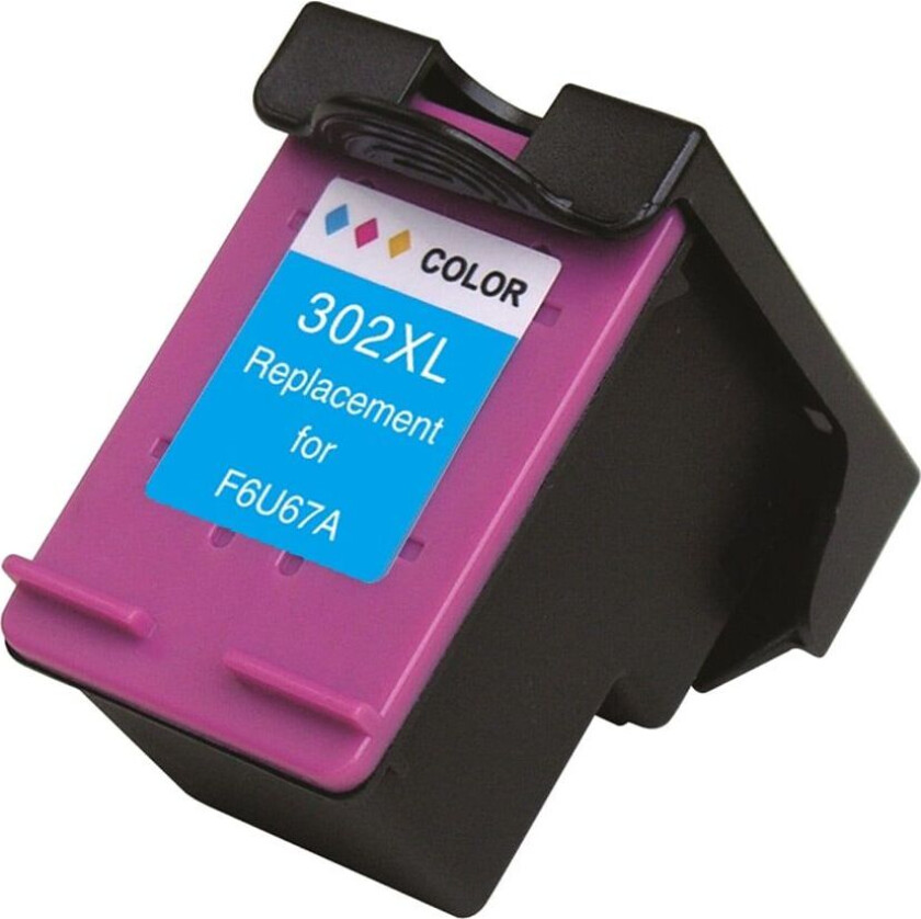 Blekkpatron 302 XL F6U67AE - Farge