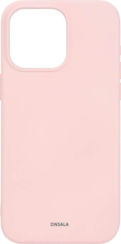 Phone Case with Silicone Feel MagSeries Chalk Pink - iPhone 15 Pro Max