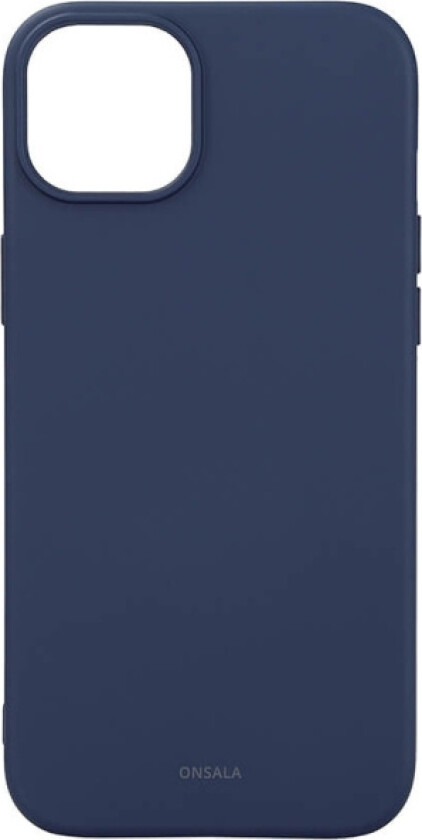 Phone Case with Silicone Feel MagSeries Dark Blue - iPhone 15 Plus