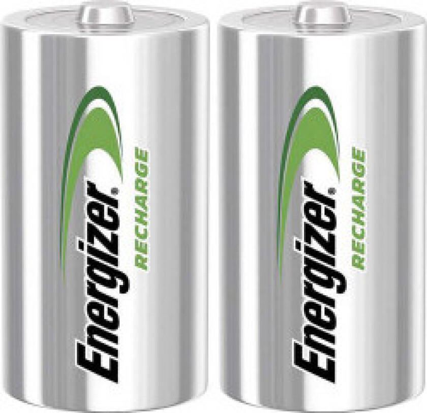 Recharge Power Plus Batteri oppladbart, C, 1,5 V, 2-pakning C