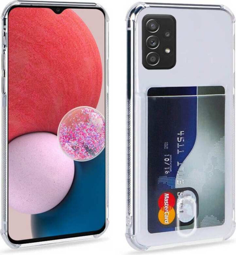 Silikondeksel med kort Samsung Galaxy A13 4G