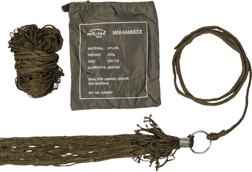 Mini hammock Olive