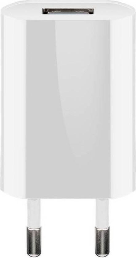 USB charger 1 A (5W) white