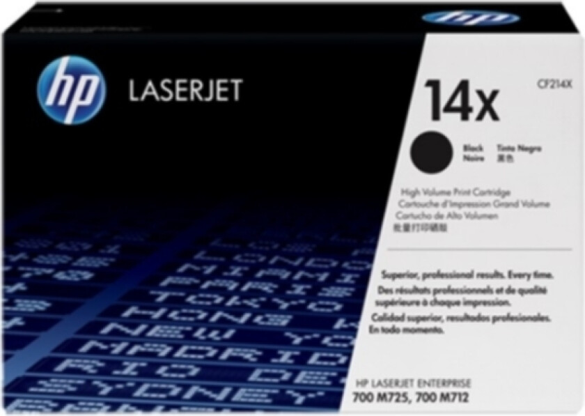 Hp Toner Svart 14x 17.5k - Cf214x